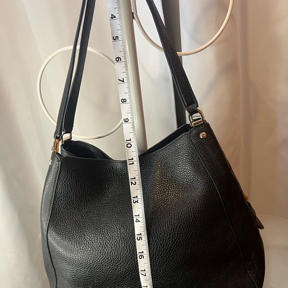 Kate Spade Leila Black Medium Triple Compartment Shoulder Back - Picture 15 of 16